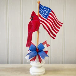 Cardinal & Flag