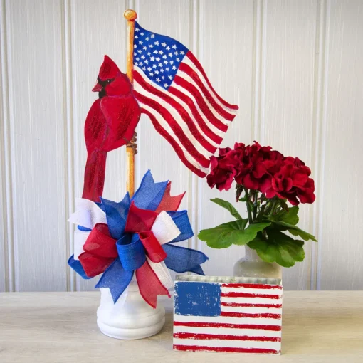 Cardinal & Flag