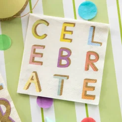 Celebrate Cocktail Napkin Set