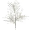 Champaged Glittered Long Needle Pine Spray