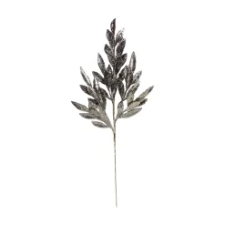 Champagne Glitter Laurel Spray