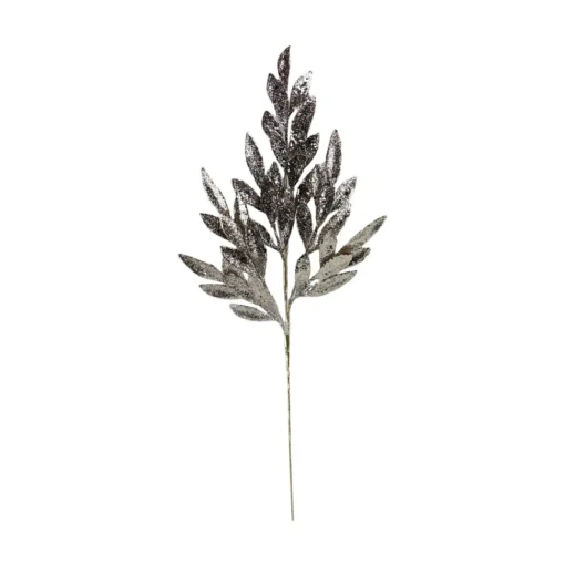 Champagne Glitter Laurel Spray