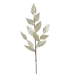 Champagne Metallic Leaf Spray, 28"
