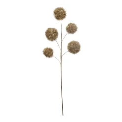Champagne Tinsel Ball Pick