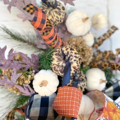 Cheetah Fabric Pumpkin Spray