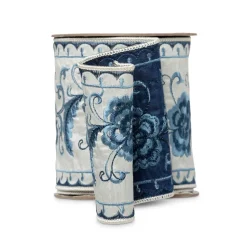 Chinoiserie Peony Ribbon, 4" X 5YD