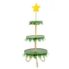 Christmas Tree Tiered Tray