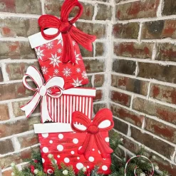 Classic Red & White Gift Topiary, Medium