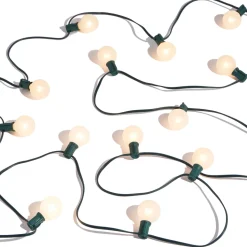 Connectable Matte Globe String Light, 15'