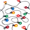 Connectable Matte Globe String Multicolored Lights, 14'