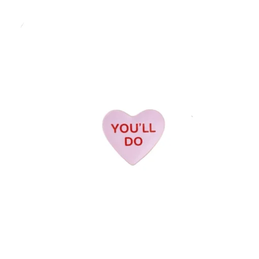 Contrary Candy Heart Trinket Dish