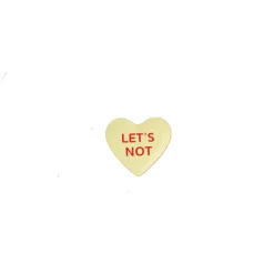 Contrary Candy Heart Trinket Dish