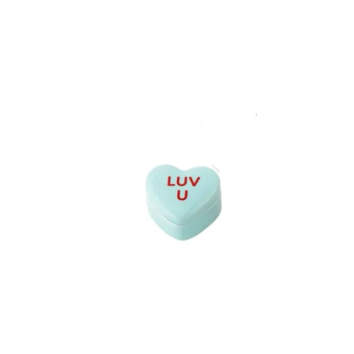 Conversation Heart Ring Box