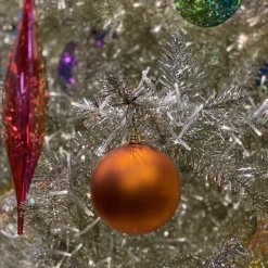 Copper Matte Ball Ornament, 6"