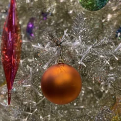 Copper Matte Ball Ornament, 8"