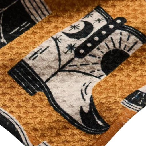 Cowboy Boots Dishcloth Set