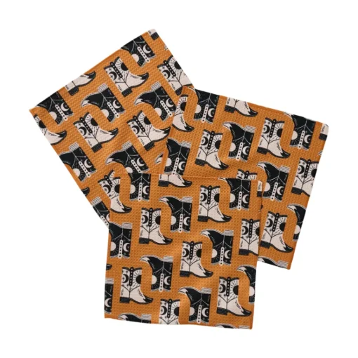 Cowboy Boots Dishcloth Set
