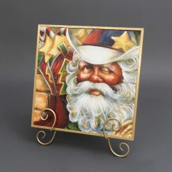 Cowboy Santa by Celia Meadors