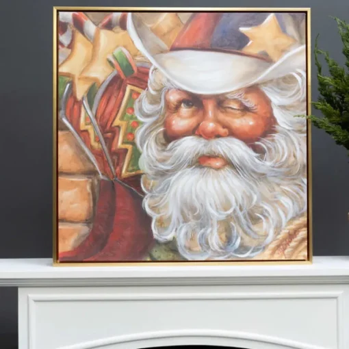 Cowboy Santa by Celia Meadors