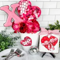 Disco “Love” Heart Magnet
