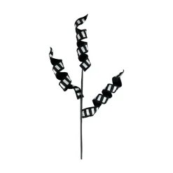 Doublesided Striped Curly Spray