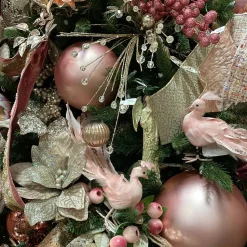 Dusty Rose Matte Ornament, 6"