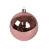 Dusty Rose Shiny Ball Ornament, 4"