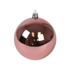 Dusty Rose Shiny Ornament, 8"