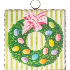 Easter Boxwood Wreath Mini Gallery Art