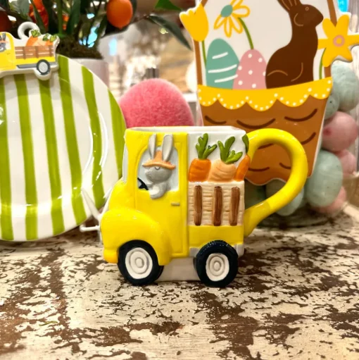Easter Truck Shaped Mug by Happy Everything!