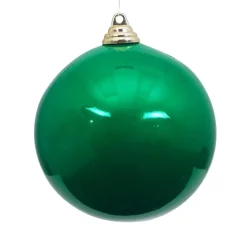 Emerald Green Candy Apple Ball Ornament, 8"
