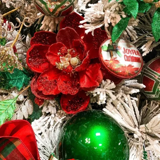 Emerald Green Shiny Ball Ornament, 4"