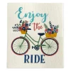 Enjoy the Ride Swedish Dishcloth