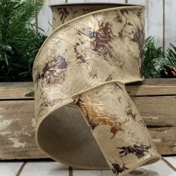 Faux Leather Ribbon, 4" X 10YD