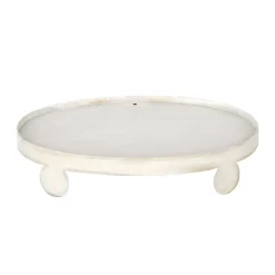Finial Tray, White