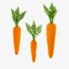 Flocked Orange Carrot