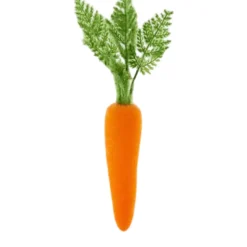 Flocked Orange Carrot