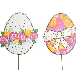 Floral Polka Dot Egg