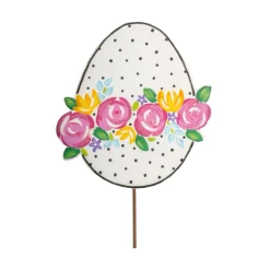 Floral Polka Dot Egg