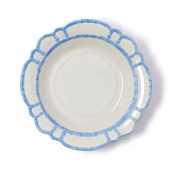 French Blue Bamboo Bowl