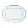 French Blue Bamboo Platter