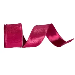 Fuchsia Luster Ribbon, 2.5" X 10YD