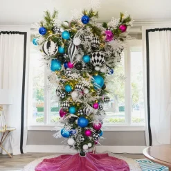 Fuchsia Shiny Ball Ornament, 6