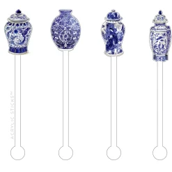 Ginger Jar Acrylic Stir Stick Set
