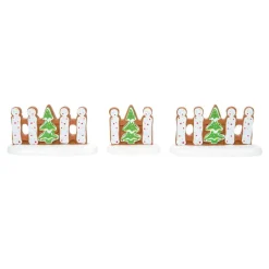 Gingerbread Christmas Fence Dept. 56 Village