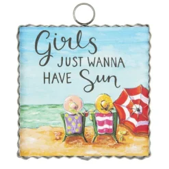 Girls Just Wanna Have Sun Mini Gallery Art