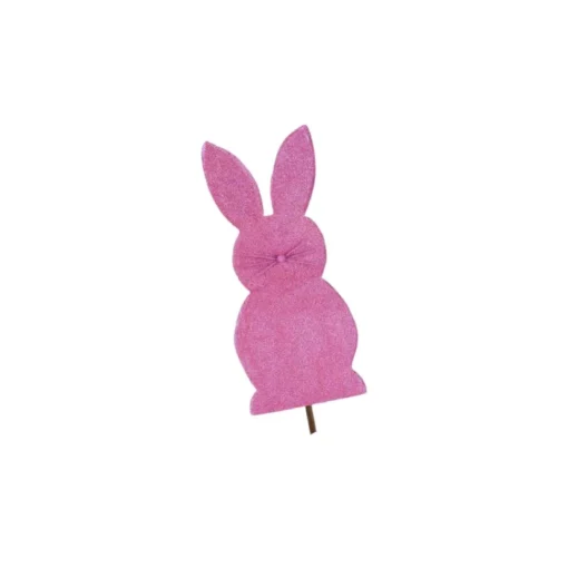 Glitter Bunny Stake Set