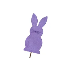 Glitter Bunny Stake Set