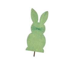 Glitter Bunny Stake Set