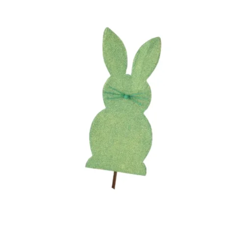Glitter Bunny Stake Set